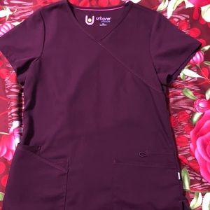 Urbane scrub top